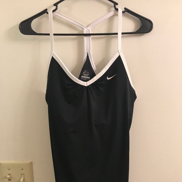 Nike black dri-fit tank